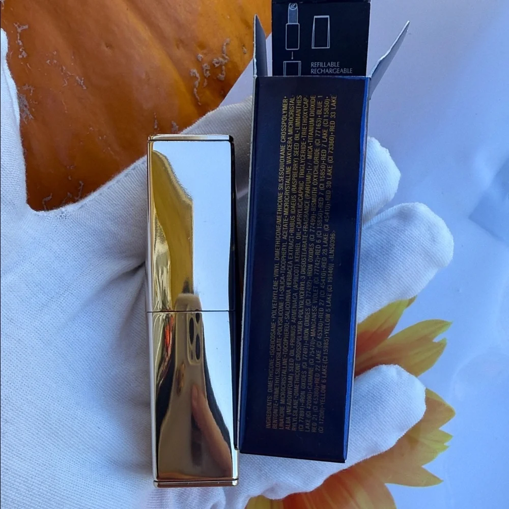 Estee Lauder Pure Color Lipstick - Matte 333 Persuasive Gold Case